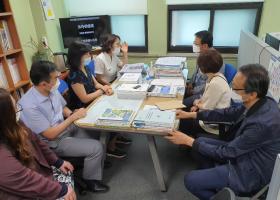 공·사립학교  행정실장 산업안전보건연수 학교보건진흥원장, 담당사무관 긴급면담(2020.6.18.목)